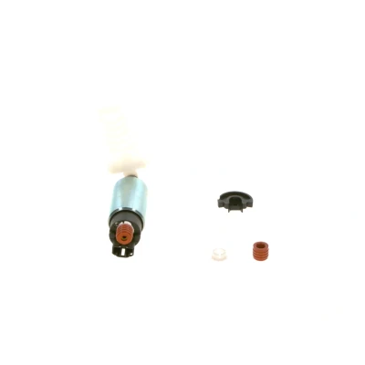 Abbildung von BOSCH 0 986 580 906 Kraftstoffpumpe elektrisch mit Anbaumaterial Anschlussteilen MAZDA: 323 F 6