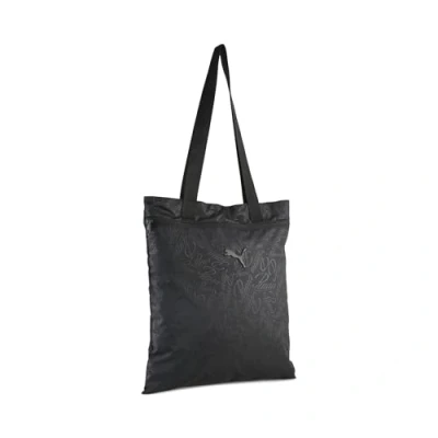 Abbildung von PUMA Pop Tote Women, Accessoires, Schwarz/Script Aop, OSFA