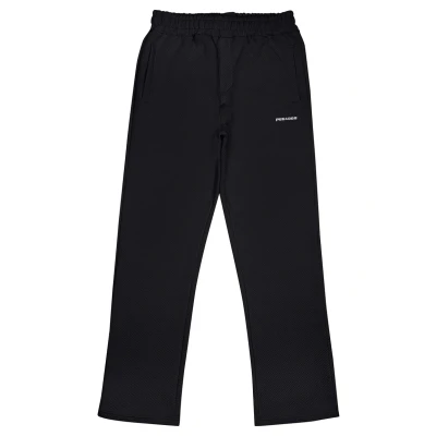 Abbildung von Pegador Jawed Wide Structured Hose Herren Jogginghose, Black, M