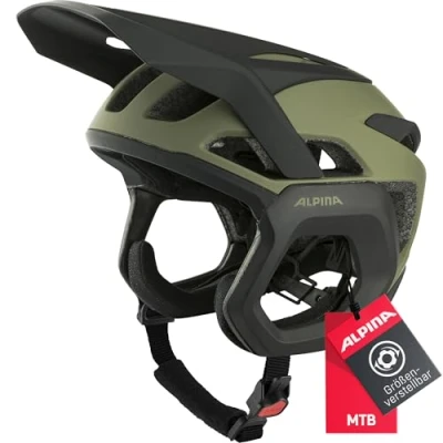 Abbildung von Alpina Unisex Erwachsene ROOTAGE EVO Fahrradhelm, Olive matt, 51 55