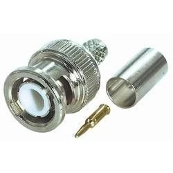 Abbildung von MANAX® BNC Stecker Crimp Version für Kabel RG 59 U Ø 6,0 mm 10 Stück