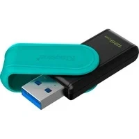 Abbildung von Kingston DataTraveler Exodia S USB Stick 128GB 3.2 Gen 1 Type A Schwarz/Türkis DTXS/128GB
