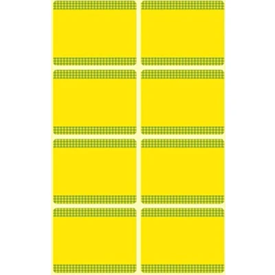 Abbildung von 10 x Z Design Tiefkühletikett 36x28mm 40 Etiketten gelb