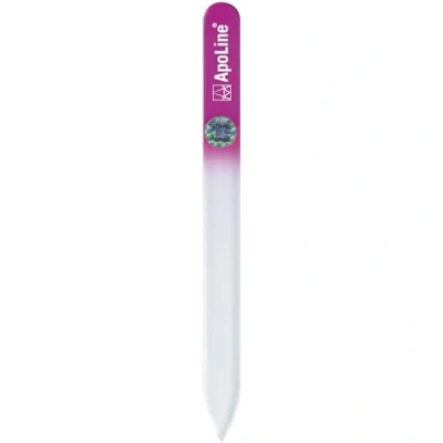 Abbildung von Apoline Nagelfeile Glas 14 cm pink 1 St