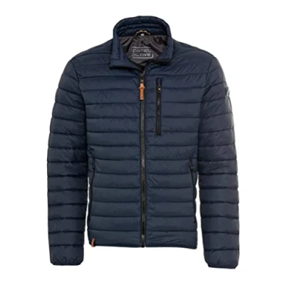 Abbildung von camel active Herren Jacke Leichte Steppjacke Ohne Kapuze, Dunkelblau (Navy), 31