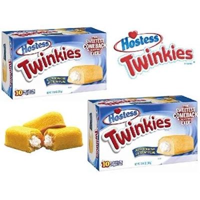 Abbildung von Hostess 20 Twinkies.Twin Pack 2 x 10 Twinkies,2x 385gr.