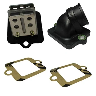Abbildung von Scooter Garage Y0496 Membranblock + Ansaugstutzen Dichtung