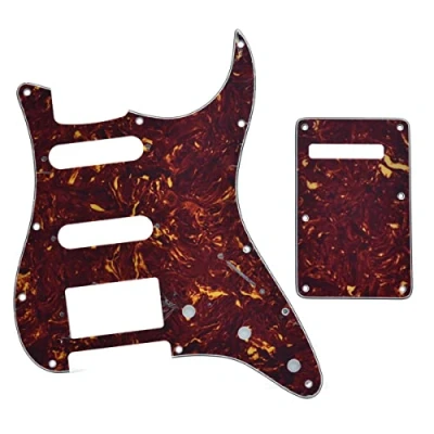 Abbildung von Kaish Strat SSS Pickguard und ST Backplate Tremolo, Design: Vintage Tortoise