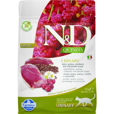 Abbildung von N&amp;D Quinoa Katzenfutter Urinary Ente 300 gr.
