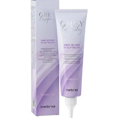 Abbildung von Inebrya Greylosophy Purifying Pre Shampoo für das Wohlbefinden der Haut, 150 ml