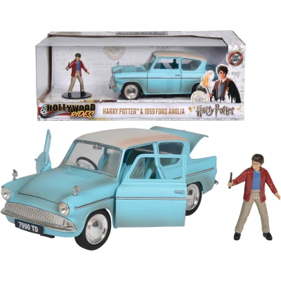 Abbildung von Harry Potter Auto 1959 Ford Anglia 1:24 mit Figur