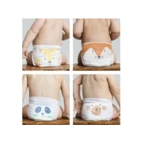 Abbildung von Kit and Kin Biodegradable Disposable Maxi Diapers (7 11kg), Mix Patterns, 34 pcs. (KAK00020)