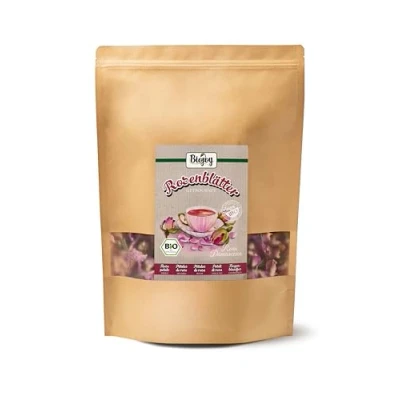 Abbildung von Biojoy BIO Rosenblätter getrocknet (200 g), essbar, ideal für Tee oder Deko (Rosa Damascena)