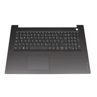 Abbildung von Lenovo 5CB0Z48324 Original Tastatur inkl. Topcase DE (deutsch) grau/schwarz für V17 IIL (82GX)