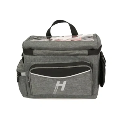 Abbildung von Haberland Maxi Fahrradtasche Lenkertasche 8L Grau
