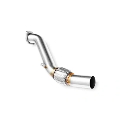 Abbildung von RM Motors Downpipe Rohr Decat kompatibet mit E60 E61 525D 530D M57N 177PS 218PS 2002 2003 2004 2005 2006 2007 EURO3
