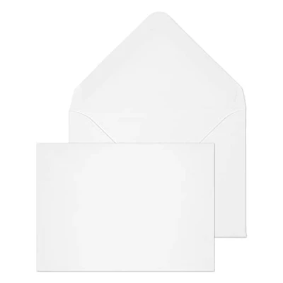 Abbildung von Purely Everyday ENV2162 Briefumschläge Naßklebung Weiß 70 x 100 mm 90g/m² 1000 Stück