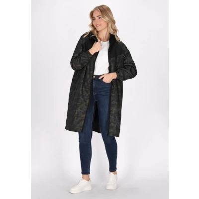 Abbildung von Schmuddelwedda Parka, Damen, Größe: 36, Oliv camouflage