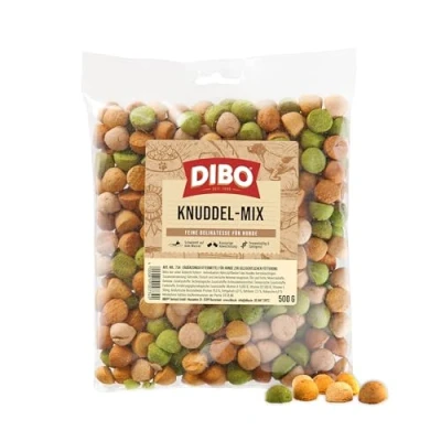 Abbildung von DIBO Knuddel Mix, 500g Beutel, Backwaren als gesunde, natürliche Ernährung für Hunde von DIBO, Hundefutter, Barf, B.A.R.F., Leckerli, Hundekekse