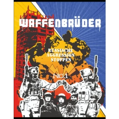 Abbildung von WAFFENBRÜDER: Erster ukrainischer Comic über den Krieg Russland gegen die Ukraine