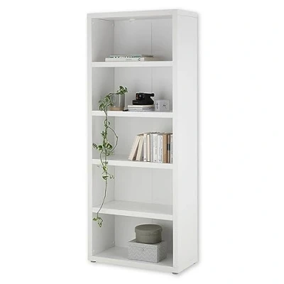 Abbildung von BEGA OFFICE Aktenregal &quot;Modica&quot;, Büroregal weiß, Bücherregal mit offenen Fächer