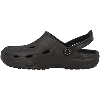 Abbildung von chung shi Duflex Pantolette flach, Größe: 37/38, Schwarz Schuhe