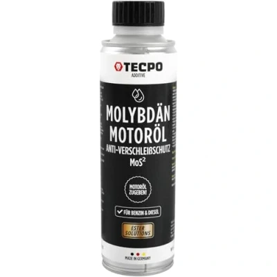 Abbildung von TECPO Molybdän Additiv, 300ml Anti Reibung Verschleiß MoS² für Motoröl Getriebeöl