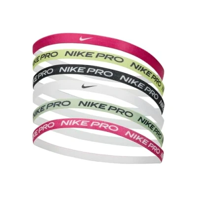 Abbildung von Nike Performance Printed Headbands 6 PACK Sonstige Accessoires, Damen, Größe: One Size, Fireberry/lt lemon twist/white
