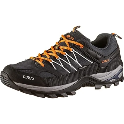 Abbildung von CMP Rigel LOW Trekking Shoes WP Hikingschuh, Herren, Größe: 41, Antracite/flash orange Schuhe
