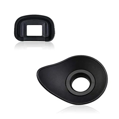 Abbildung von JJC Augenmuschel für Canon 7D, 7D Mark II, 5D III, IV, 5Ds R, 5Ds, 1D X, X 1Ds III ersetzt Eg Sucher (2er Pack)