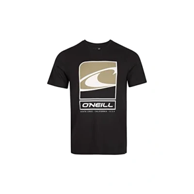 Abbildung von O&#039;NEILL Herren Tees kurzärmelige Flagge, Welle Unterhemd, 19010 Schwarz, S/M