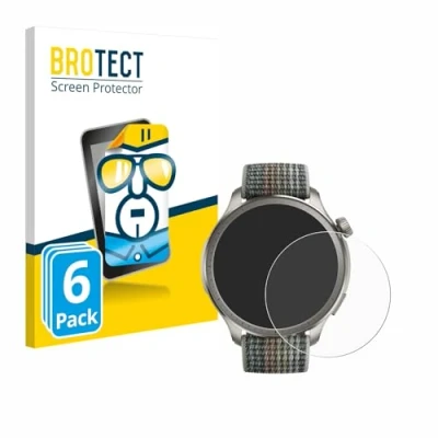 Abbildung von BROTECT (6 Stück Schutzfolie für Huami Amazfit Balance Displayschutz Folie Ultra Klar
