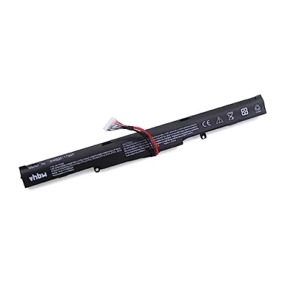 Abbildung von vhbw Li Ion Akku Ersatz für A41 X550E kompatibel mit Asus F550D, F751L, F751LX, X750L, F750L, F751M, R752L, F550Z, X751L, K751L Laptop Notebook (2600mAh, 14.4V)