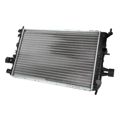 Abbildung von THERMOTEC D7X007TT Kühler, Motorkühlung Aluminium, Kunststoff 600 369 32 Schaltgetriebe Kühlrippen mechanisch gefügt OPEL: Zafira A, Astra G CC