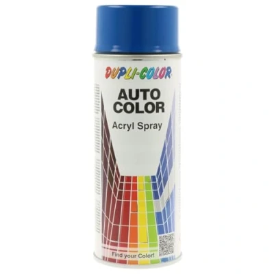 Abbildung von DUPLI COLOR 538858 Fahrzeug Kombinationslack Spraydose schwarz RAL ACRYL 9017 verkehrsschwarz glänzend 400 ml