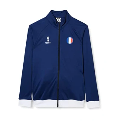 Abbildung von FIFA Jungen Official World Cup 2022 Tracksuit Jacket, Youth, France, Age 8 10 Track, Blue, Small, 9