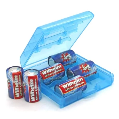 Abbildung von 6 x Wilhelm 14250 ER14250 LS14250 Batterie 1/2 AA Lithium 3,6V 1200 mAh Li SOCl2 in praktischer Batteriebox