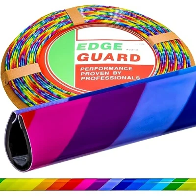 Abbildung von RECAMBO U Form Gummi Kantenschutz für Autotüren 15 Meter Auto Gummidichtung und Fensterdichtung, passend die Mehrheit der Fahrzeuge Regenbogen