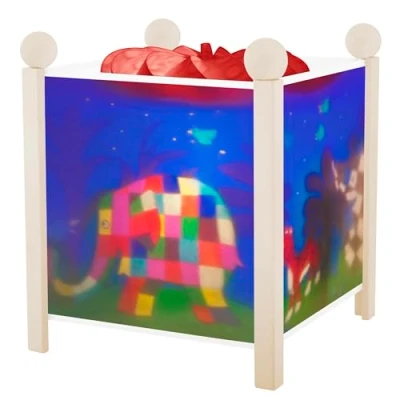 Abbildung von Trousselier 6243642 Magische Laterne, Kinder Nachtlicht Elmar der Elefant, Schlaflicht, Einschlafhilfe, 1 Stück (1er Pack)