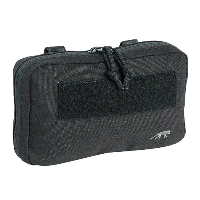 Abbildung von Tasmanian Tiger TT Leader Admin Pouch Organizer Rucksack Zusatz Tasche mit vielen Einschub Fächern für kleinteiliges Zubehör und EDC, Molle kompatibel, Schwarz