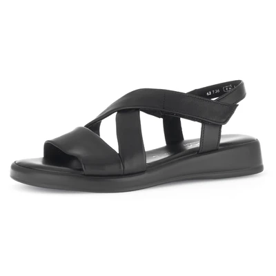 Abbildung von Gabor RHODOS Riemchensandale, Keilsandalette, Sommerschuh, Komfortschuh in Weite G (weit)