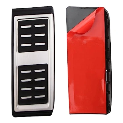 Abbildung von Fußstütze Pedale Abde Für Skoda Kamiq 2019 2022 LHD Auto Gas Bremspedal Schutz Pads Abdeckung Accelerator Bremse (Größe : 1Pc Rest Pedal)