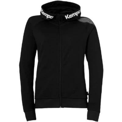 Abbildung von Kempa Core 26 Hood Jacket Women Damen Mädchen Kapuzen Jacke Trainings Sweatshirt Hoody Pullover mit Kapuze Handball Volleyball Indoor Gym Fitness, XXL