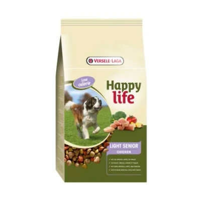 Abbildung von Happy Life Light Senior Huhn Hundefutter 15 kg...