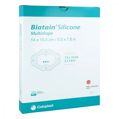 Abbildung von Biatain Silicone Schaumverb.multishape 14x19,5 cm