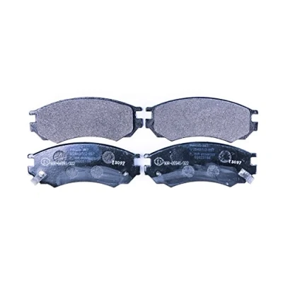 Abbildung von HELLA 8DB 355 017 061 Bremsbelagsatz mit akustischer Verschleißwarnung NISSAN: ALMERA 1 Hatchback