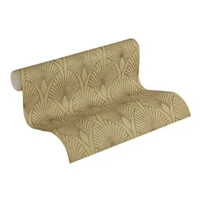 Abbildung von living Walls Vliestapete &quot;New 50s Glam Art Deco Optik&quot;, Barock, Tapete