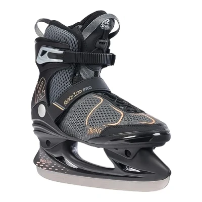 Abbildung von K2 Damen Alexis Ice PRO Schlittschuhe, Black Anthracite Coral, EU: 37 (UK: 4.5 / cm: 24