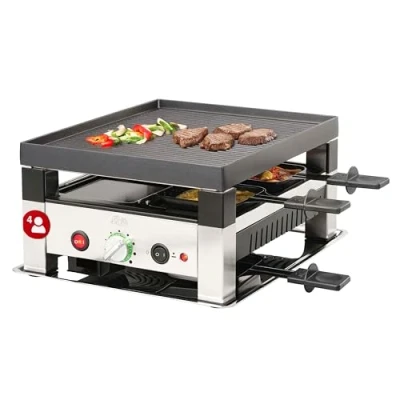 Abbildung von Solis Tischgrill 5 in 1 4 Personen