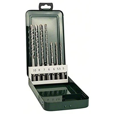 Abbildung von BOSCH Bohrersatz 385350, (Set, Inklusive Transportbox), SDS Plus,Transportbox